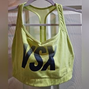 Victorias Secret VSX Sports Bra Yellow size Large